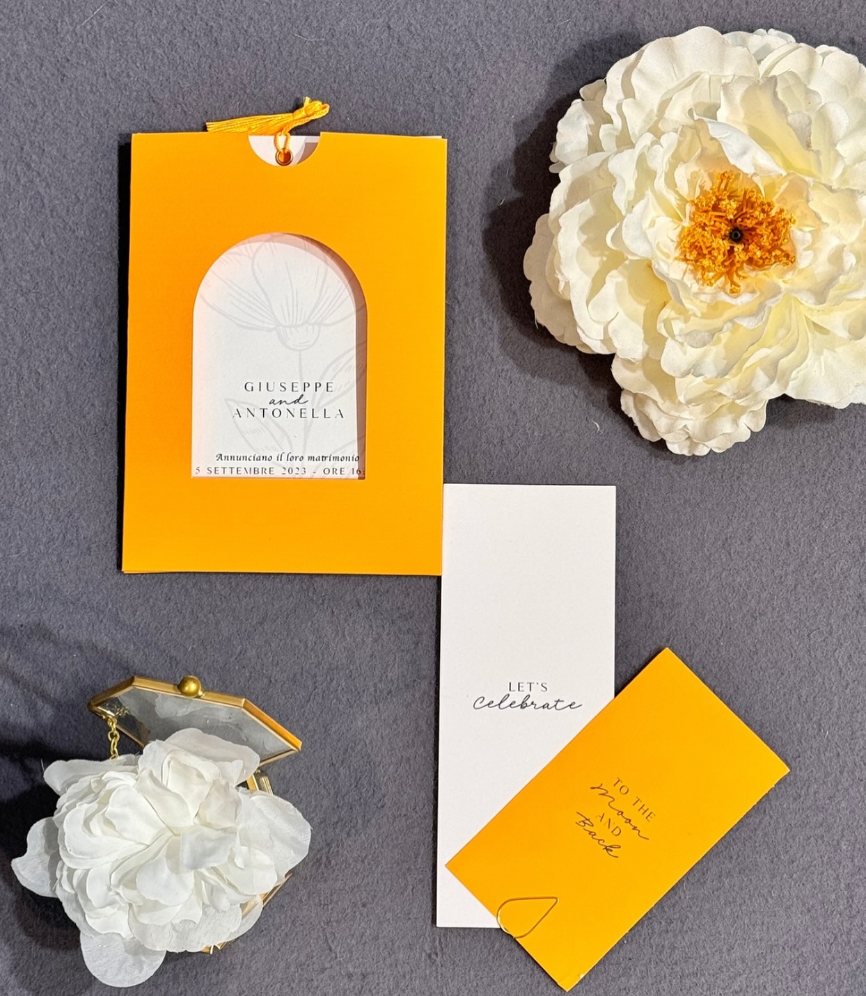 Partecipazione Matrimonio "Love Garden" Floreale — partecipazione di matrimonio personalizzata Effegi Lab