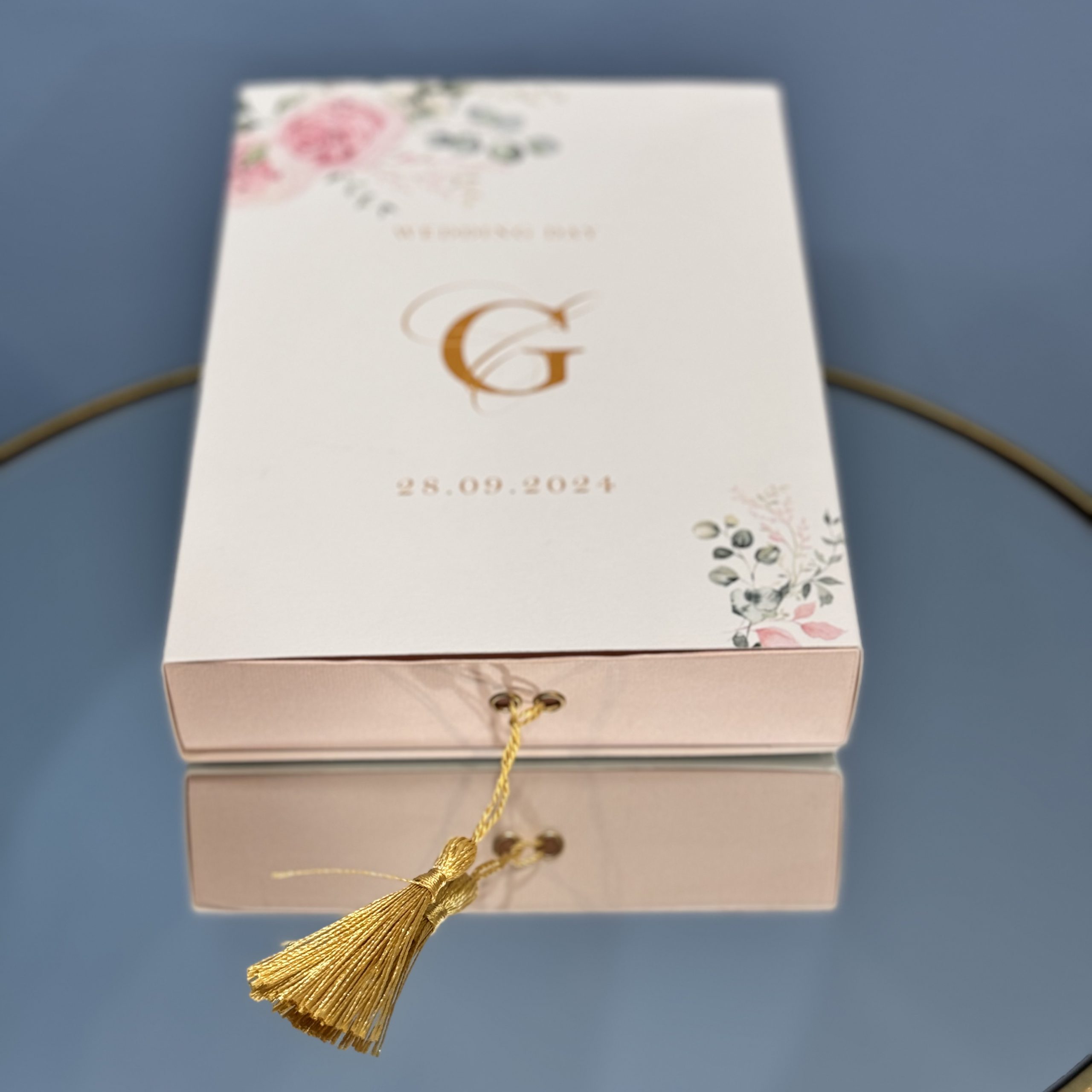 Wedding Box Matrimonio "Dreamy Pink Rose" — partecipazione di matrimonio personalizzata Effegi Lab