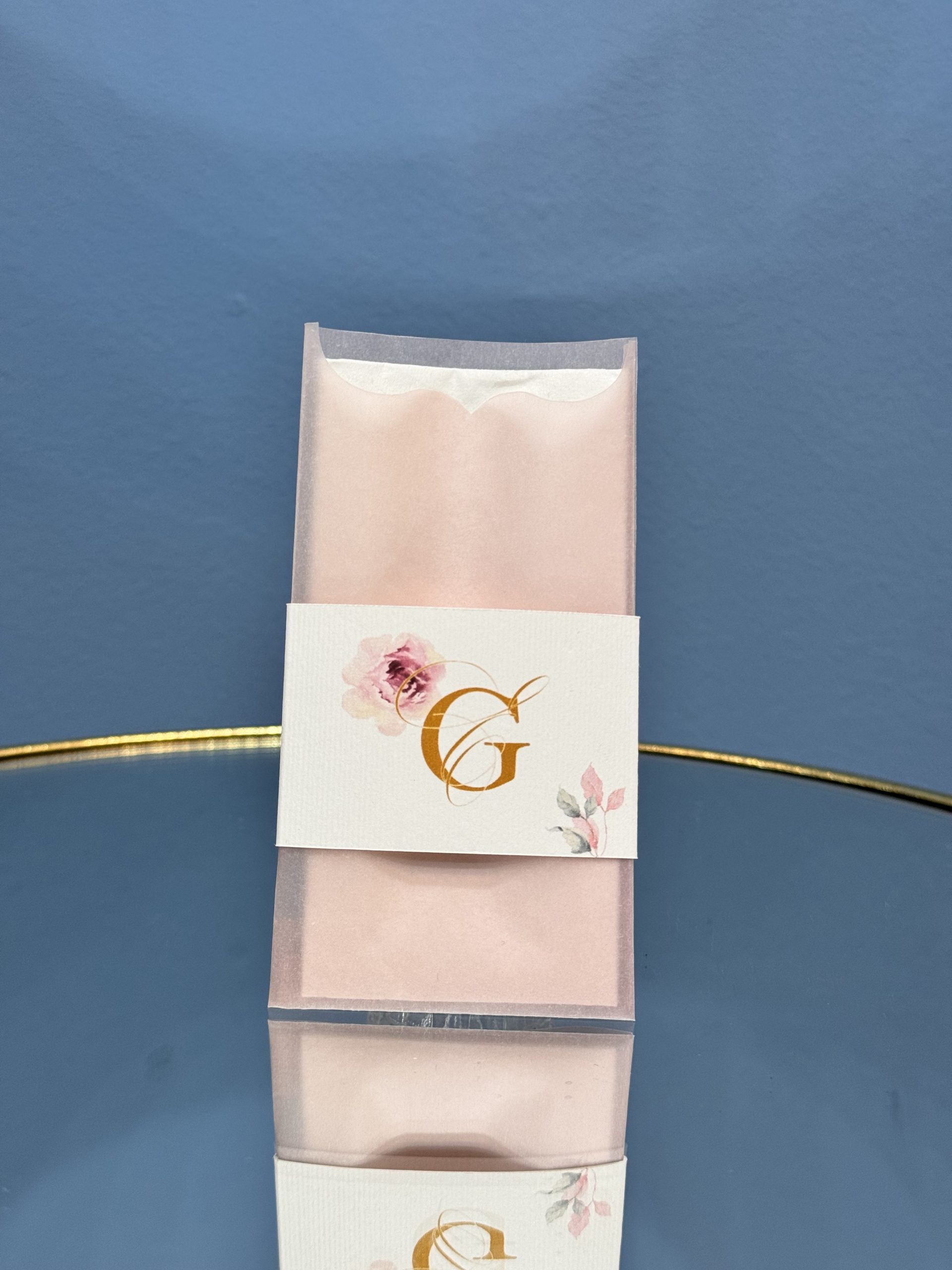 Lacrime di Gioia Matrimonio "Dreamy Pink Rose" — partecipazione di matrimonio personalizzata Effegi Lab
