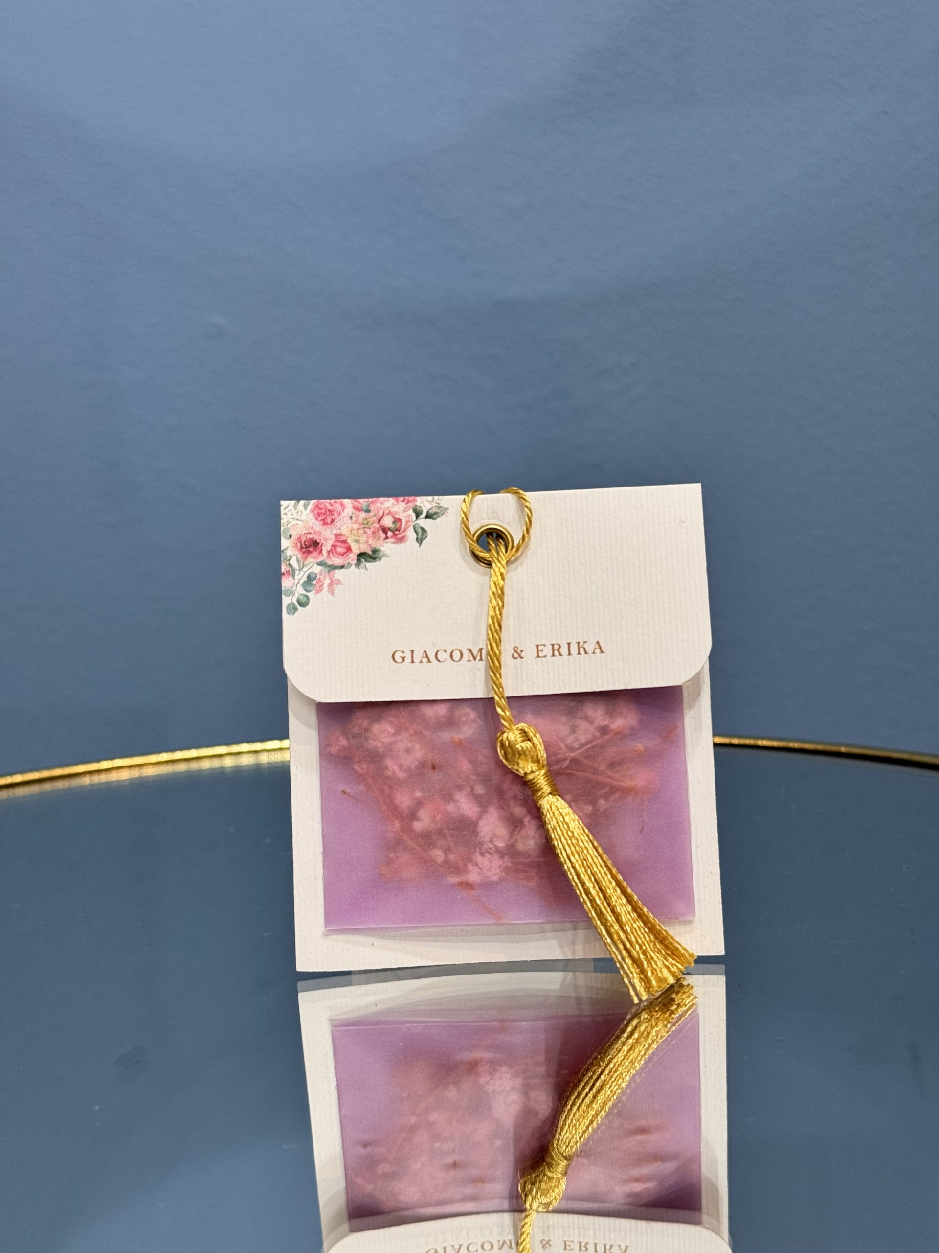 Portariso Matrimonio "Dreamy Pink Rose" — partecipazione di matrimonio personalizzata Effegi Lab