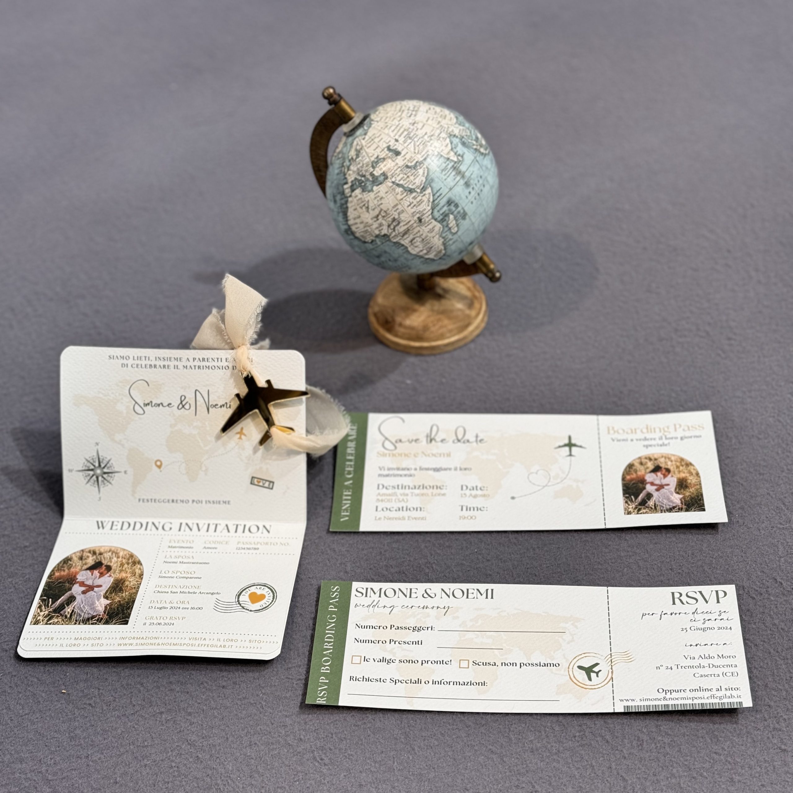 Kit Cerimonia Completo "Magic Travel" Coordinato  · dettaglio 3