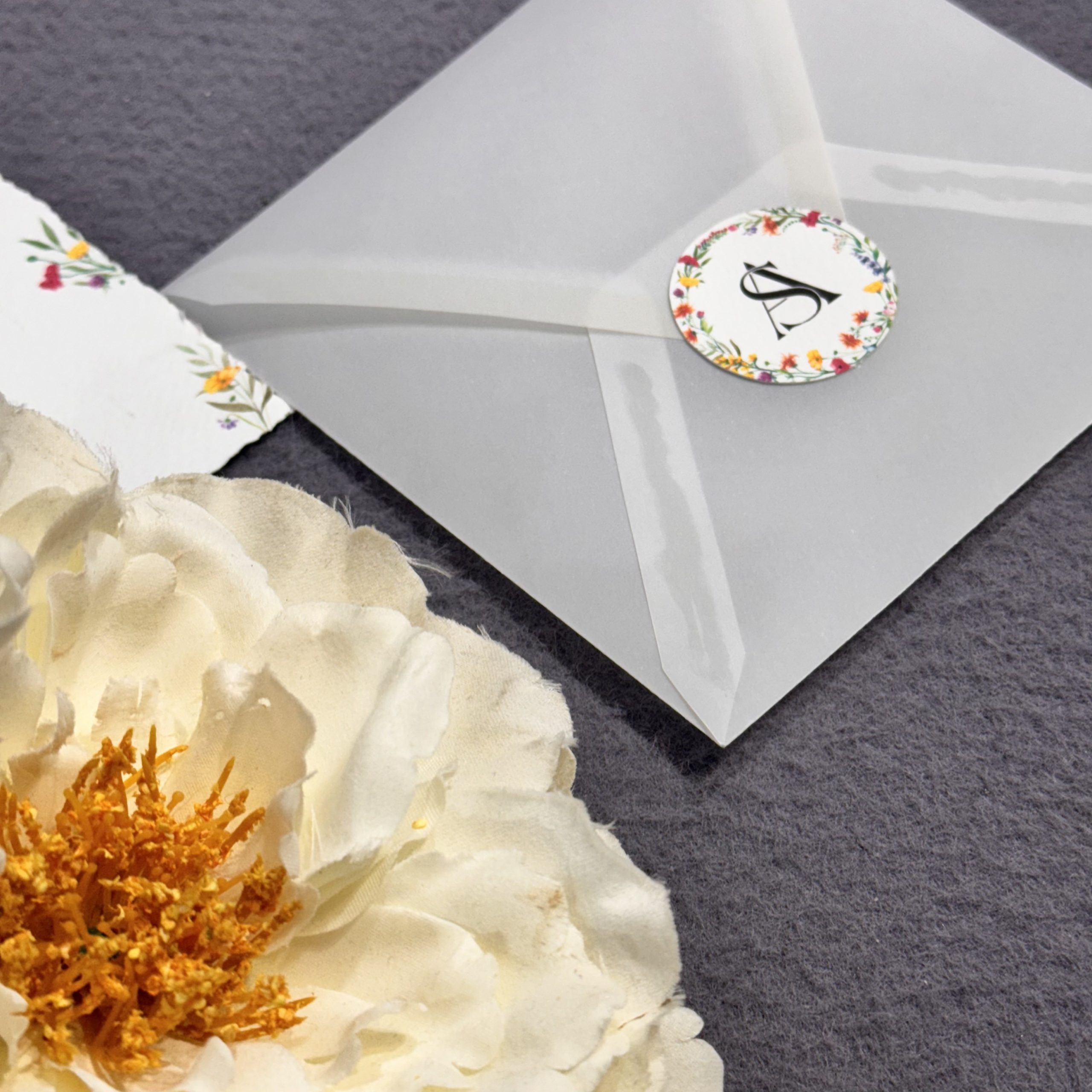 Partecipazione Matrimonio "Garden Passion" Botanica — partecipazione di matrimonio personalizzata Effegi Lab