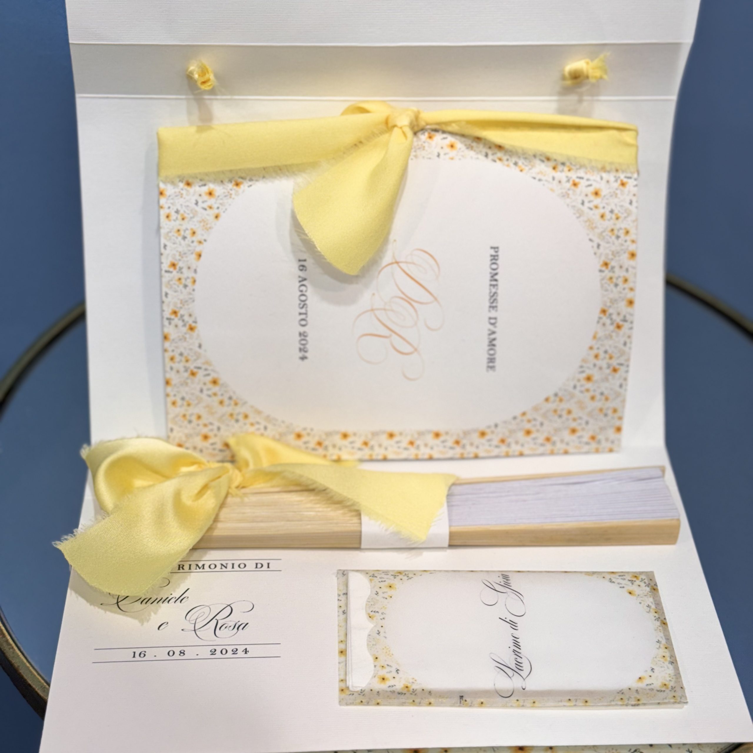 Wedding Bag Matrimonio "Lovely Sun" Personalizzata  · dettaglio 3