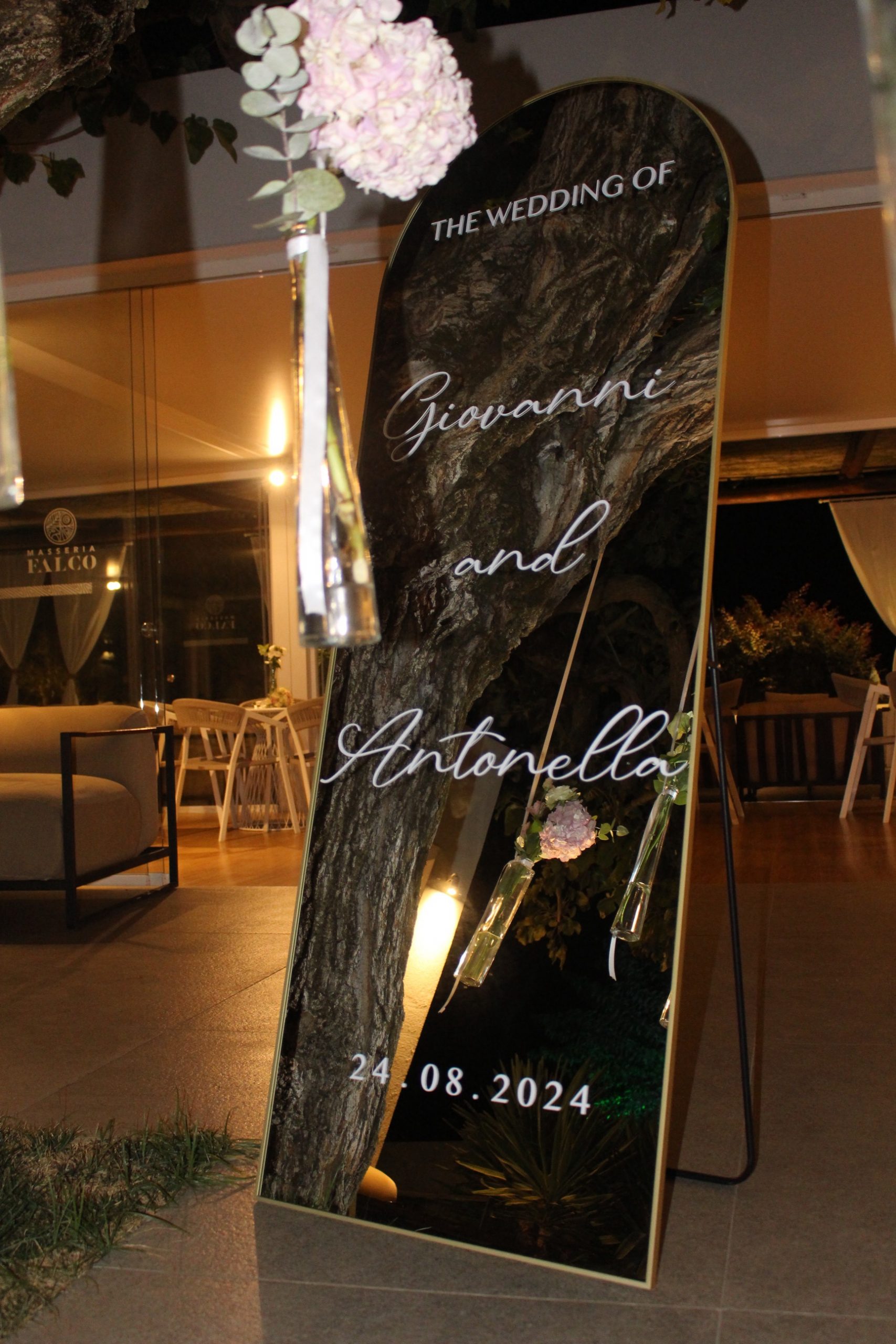 Promo 2 Specchi “Tableu &amp; Welcome Board”  · dettaglio 3