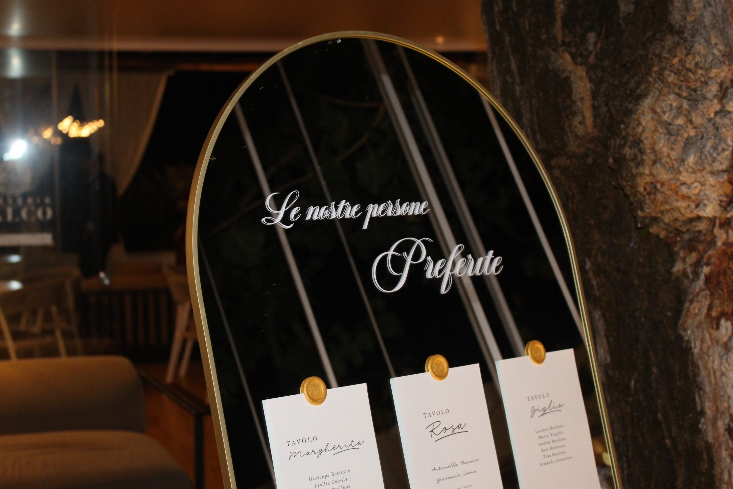 Promo 2 Specchi “Tableu &amp; Welcome Board”  · dettaglio 5