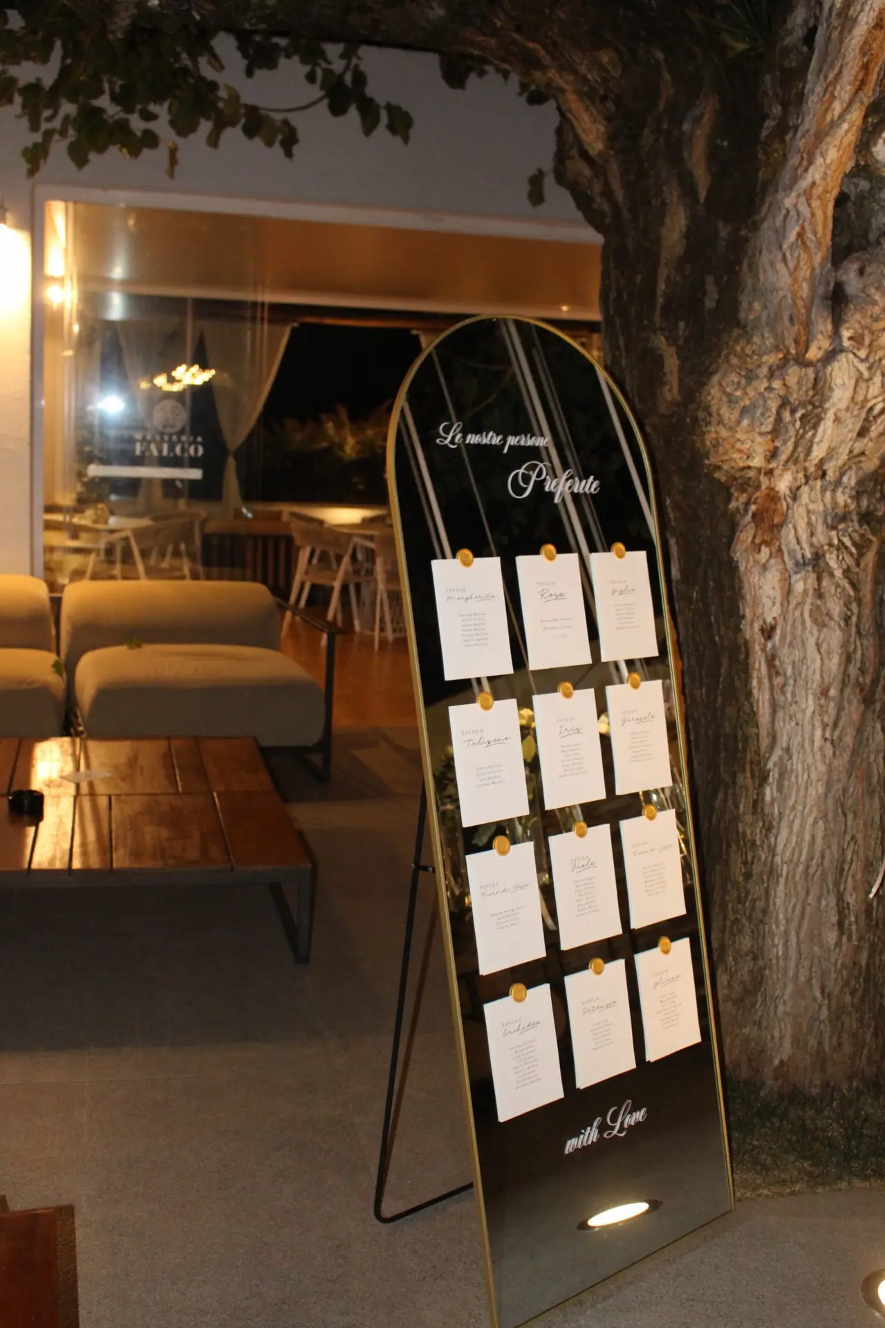 Promo 2 Specchi “Tableu &amp; Welcome Board”  · dettaglio 4
